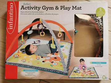 PALESTRINA E TAPPETO GIOCO SAFARY ACTYVITY GYM & P