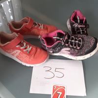 Lotti scarpe bambina da 35 a 38
