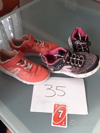 Lotti scarpe bambina da 35 a 38