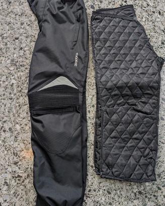 pantaloni moto 