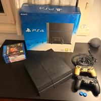 PlayStation 4 + 2 controller + 5 giochi