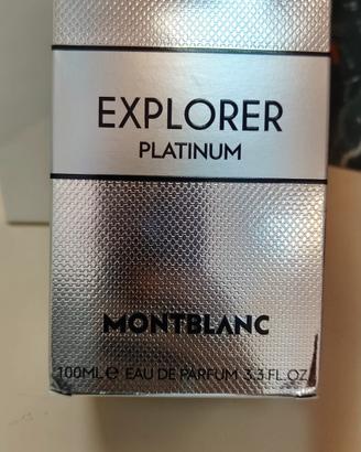 MontBlanc Explorer Platinum EdP 100ml, Uomo