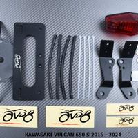 Portatarga AVDB KAWASAKI VULCAN 650S 2015 24 ROSSO