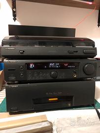 Stereo HiFi Pioneer M-J310 CX-J310 e Giradischi