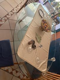 Tavolo cristallo FIAM