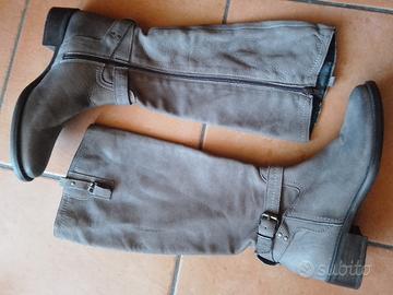 stivali donna scamosciata 