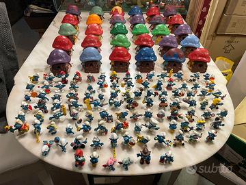 Set 1 Casa piccola a scelta + 2 puffi a scelta