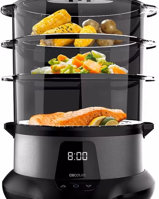 Cecotec Vaporiera Elettrica VapoVita 3000 Pro. Cuc