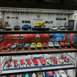 Diorama Teca Museo Maserati 1 43 Artigianale 