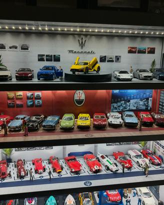 Diorama Teca Museo Maserati 1 43 Artigianale 