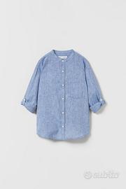 Camicia Bambino Zara 7 anni 122cm Coreana Cotone