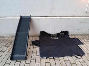 Rampa per cani e coprisedili posteriori