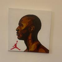 Quadro Omaggio a Micheal Jordan Pop Art