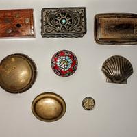 Lotto 7 Scatoline decorative 