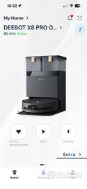 Robot  ECOVACS Deebot X8 Pro Omni come nuovo