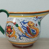 Caraffa Brocca in Ceramica Deruta  caraffa in terr