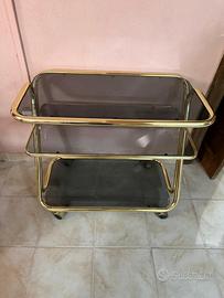 Porta tv in ottone