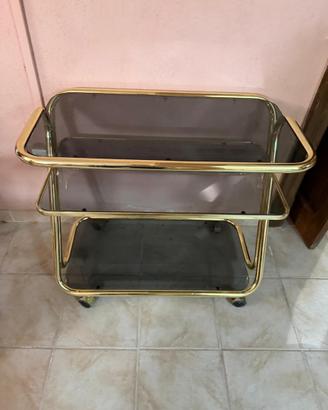 Porta tv in ottone
