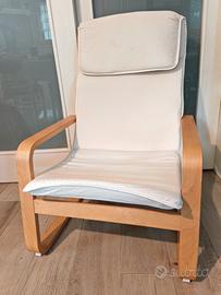 Poltrona sdraio con cuscini