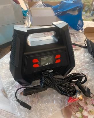 Pompa elettrica per gomme portatile