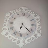 orologio shabby chic ferro