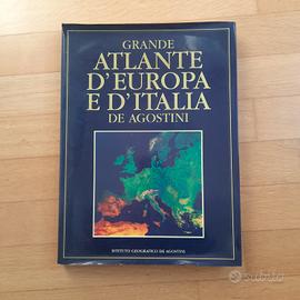 Grande atlante d'Europa e d'Italia