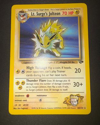 Lt. Surge's Jolteon Gym Challenge 28/132