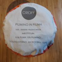 PIUMINO IN PIUMA UNA PIAZZA E MEZZO