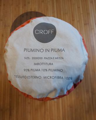 PIUMINO IN PIUMA UNA PIAZZA E MEZZO