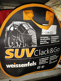 Catene da neve weissenfels clack&go suv