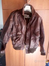 giacca in pelle schoot originale