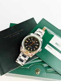 Rolex Milgauss 116400GV, Full set, Si Permute