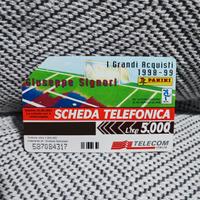 scheda Telefonica Telecom 