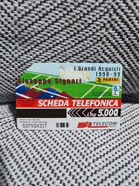 scheda Telefonica Telecom 