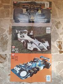 Triplo Poster Brabham-Lotus-Tyrrel 1976