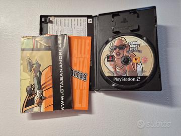 🇮🇹 GTA San Andreas PS2 PAL ITA CIB Da Collezione