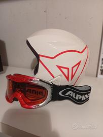 Casco e maschera bambino unisex