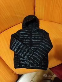 Piumino leggero 100 gr nero bambina