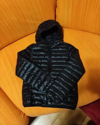 Piumino leggero 100 gr nero bambina