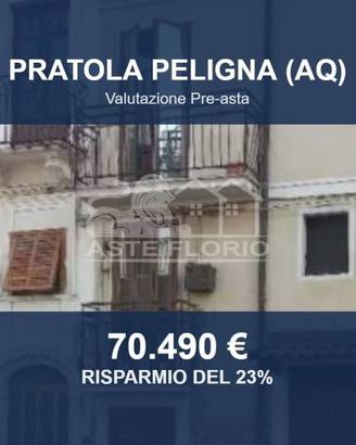 Immobile in asta di 214 m² con box auto a Pratola 
