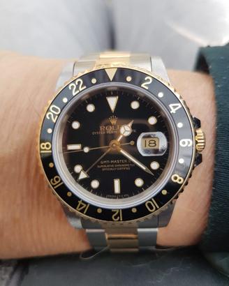 Rolex GMT-Master II 16713 Acc/oro