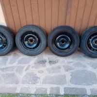 4 cerchi in ferro con 175/65/14 82T - Fiat Panda