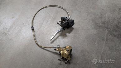 Impianto frenante anteriore Yamaha Aerox