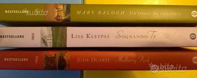 Lotto di 3 libri romantici