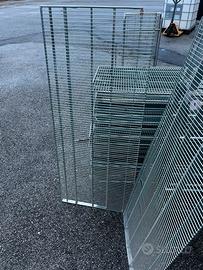 Griglie in acciaio cromate