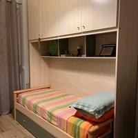Cameretta con letto estraibile