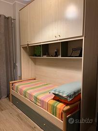 Cameretta con letto estraibile