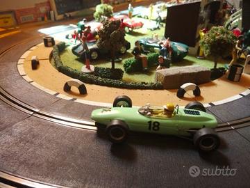 scalextric 4 corsie pista slot car comp polistil