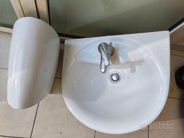 Lavabo Dolomite con miscelatore Dolomite 