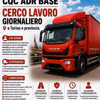 Autista  Patente C CQC ADR Torino nord